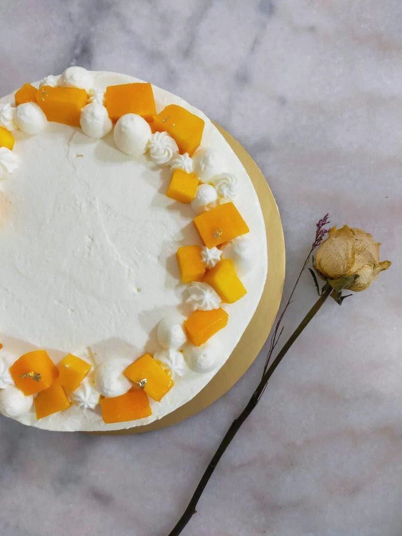 如何用植物奶制作法式芒果奶酪蛋糕